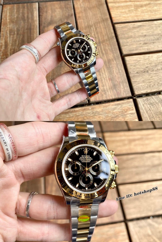 劳力士复刻手表 Rolex“高版本”超薄迪通拿 宇宙计型迪通拿计时男士腕表 gjs2586